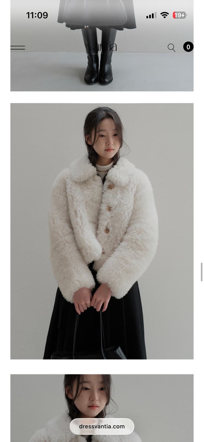 반티아 메이드 리얼 양털 퍼자켓 상품이미지3