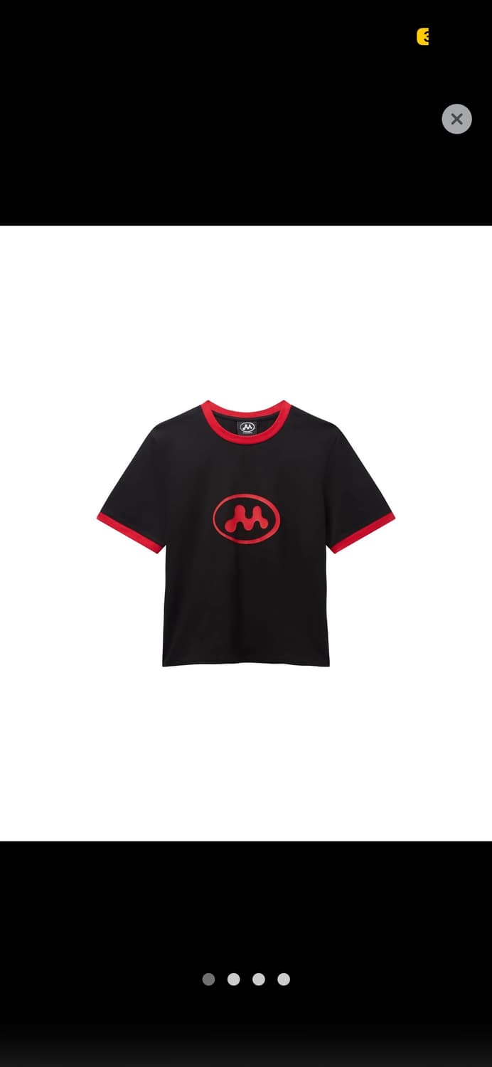 Mowalola Dropout Tee Black 상품이미지1