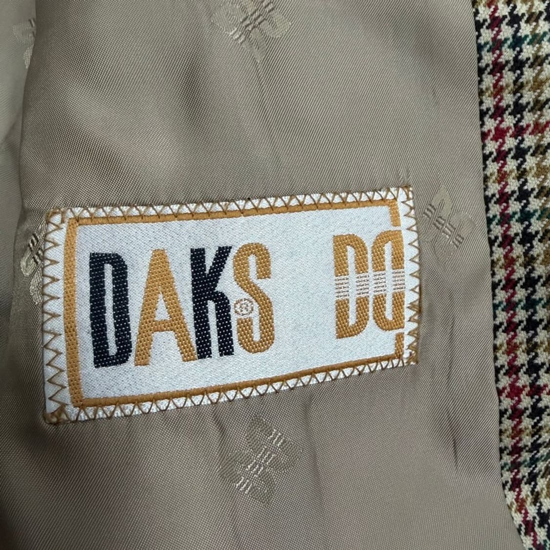 닥스 모직 체크 블레이저 v1669 상품이미지7