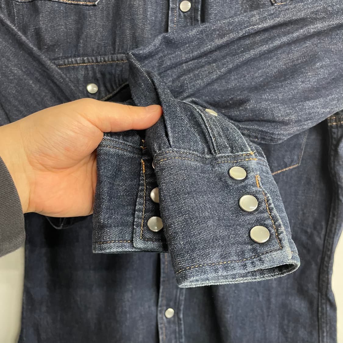 에드윈 웨스턴 데님셔츠 상품이미지5