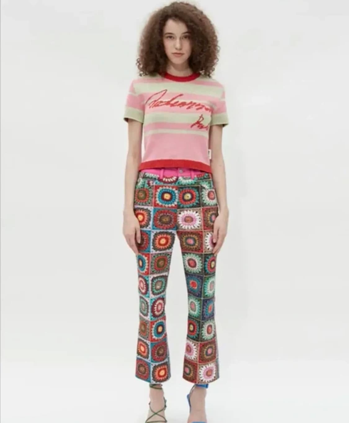 앤더슨벨포우먼 델라 자카드 니트 상품이미지2