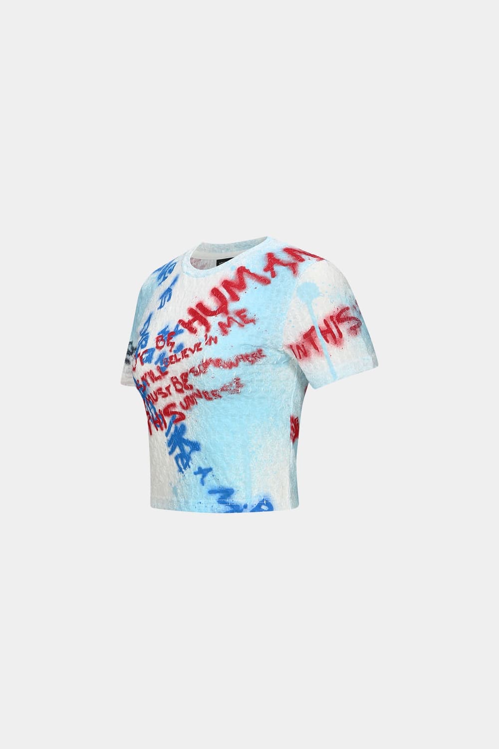 Anderson Bell 앤더슨벨 제니 스프레이드 크롭 베이비 티셔츠 S 상품이미지6