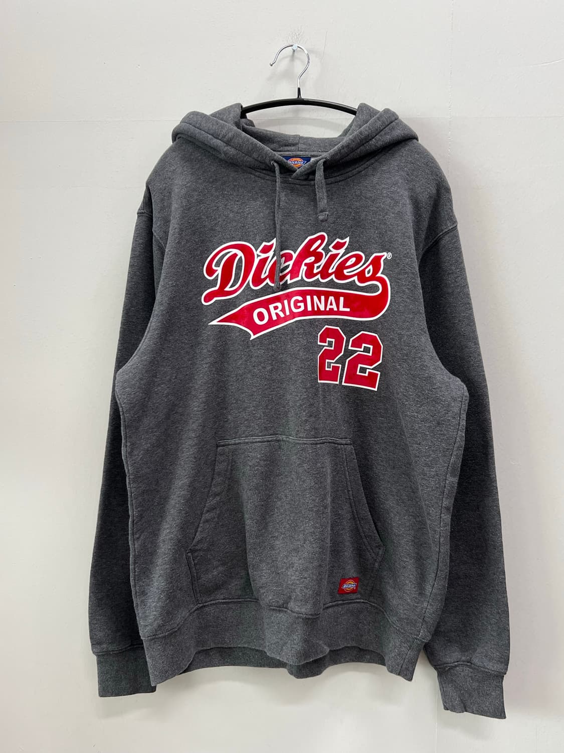 디키즈 오리지널 1922 후드 티 차콜 상품이미지2