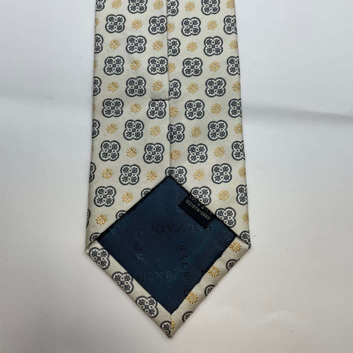 823) (BALMAIN) 발망 패턴 넥타이 상품이미지4