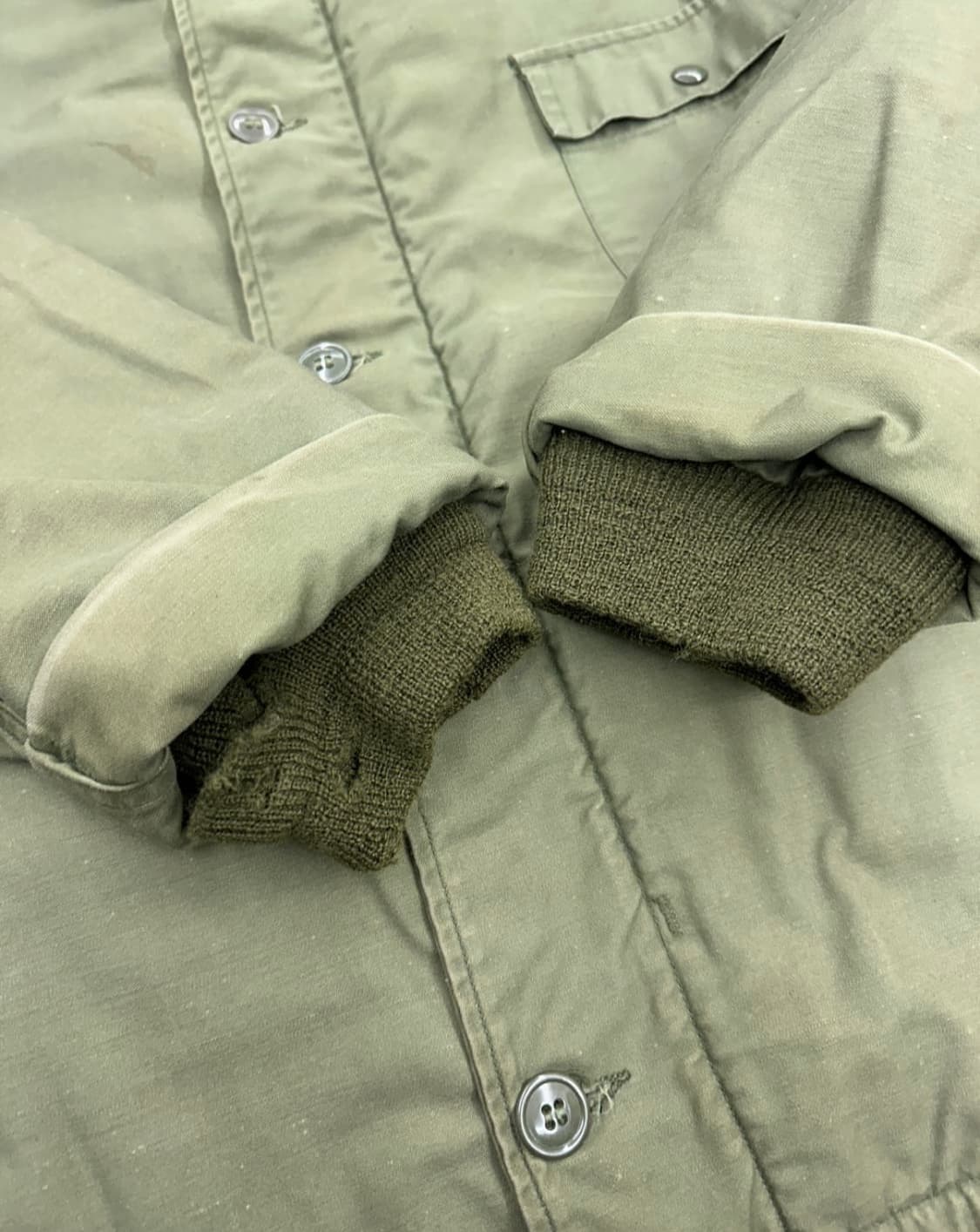 70s US Navy A-2  deck jacket 상품이미지3