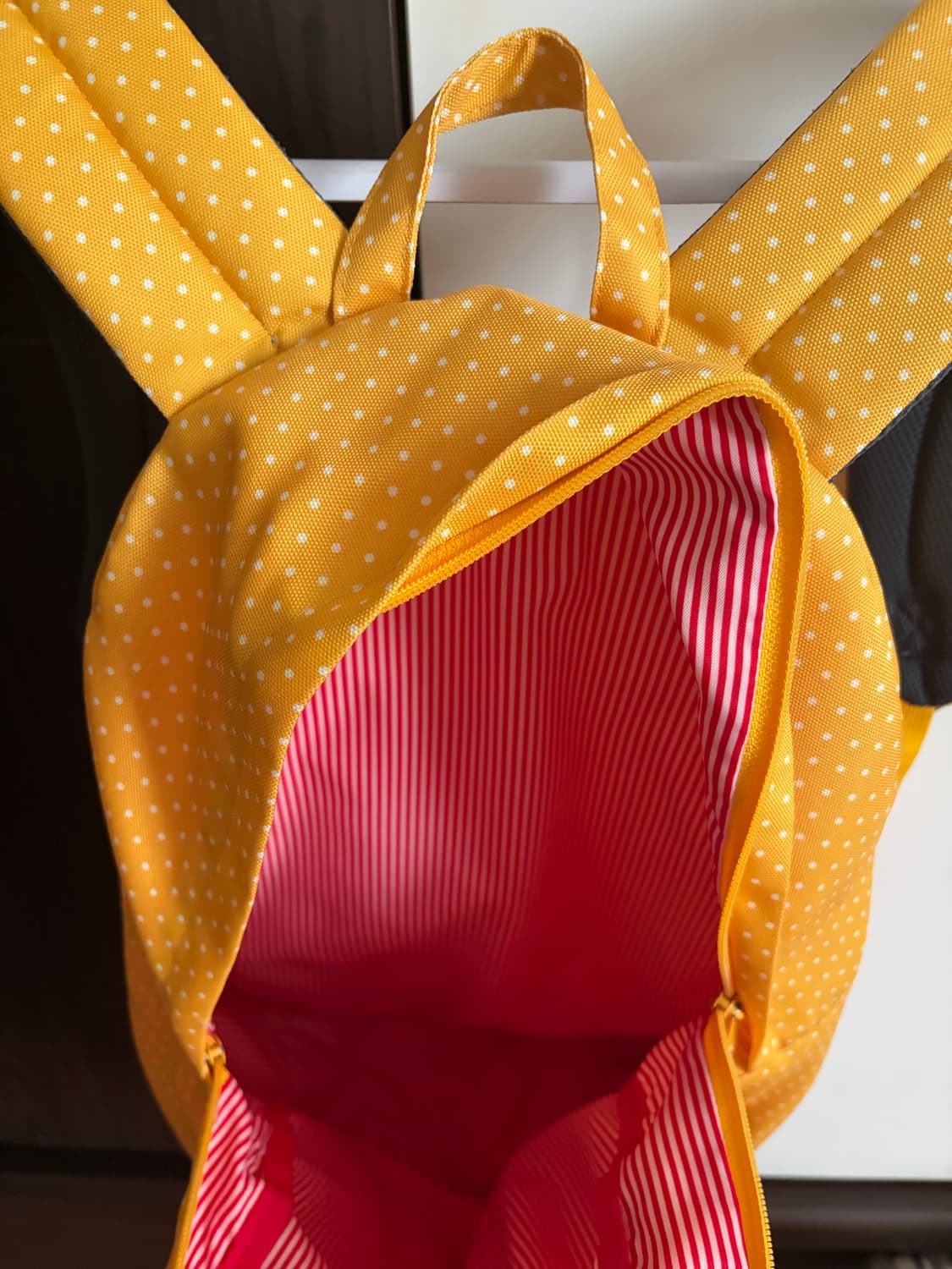 빈티지 도트 백팩 상품이미지2