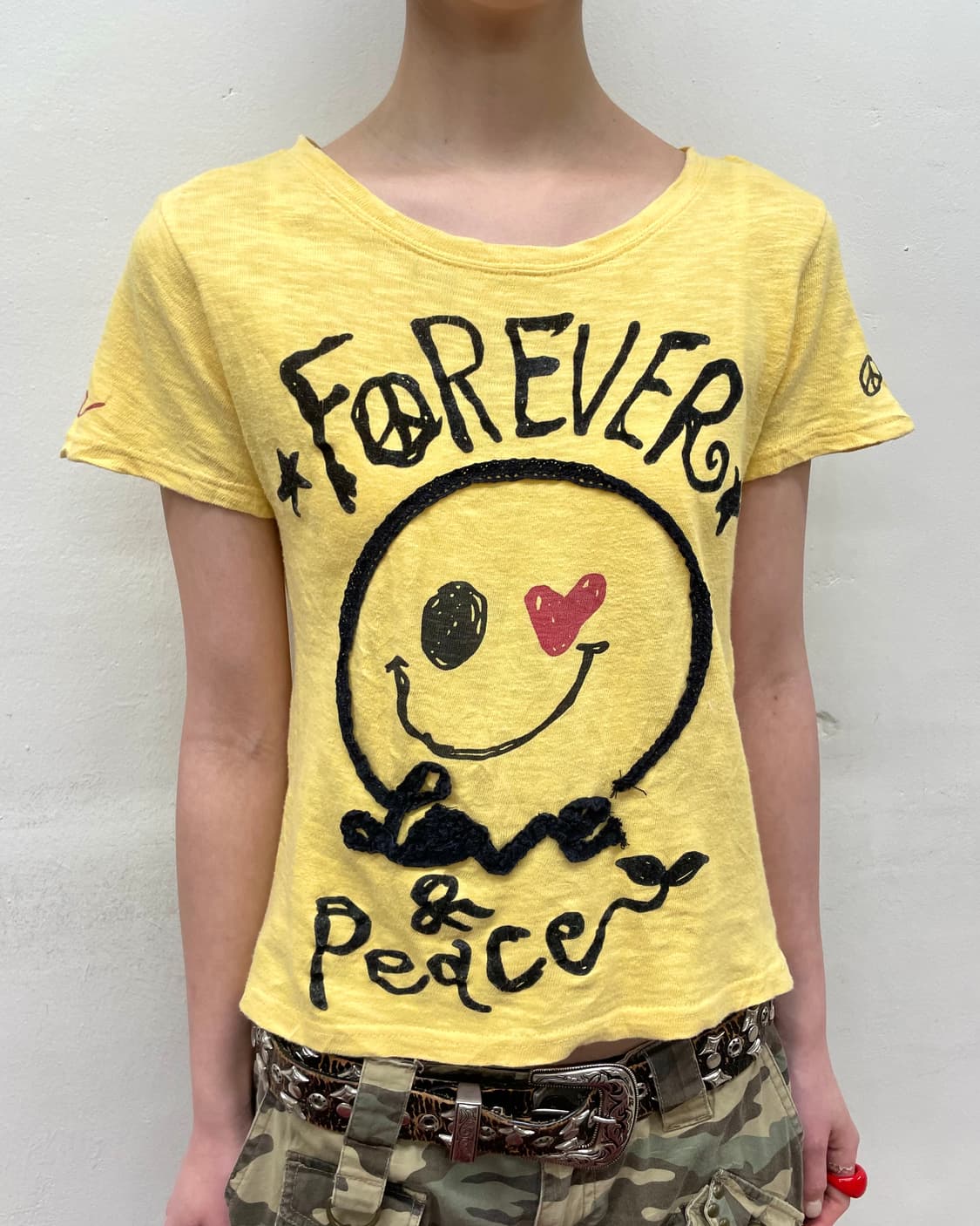 Forever Smile Yellow T-shirt  상품이미지3