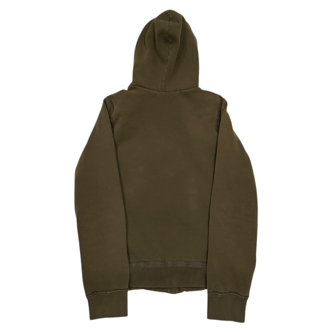 홀리스터 빈티지 Y2K 울프죠 쉐르파 보아털 후드집업 자켓 브라운카키 상품이미지4