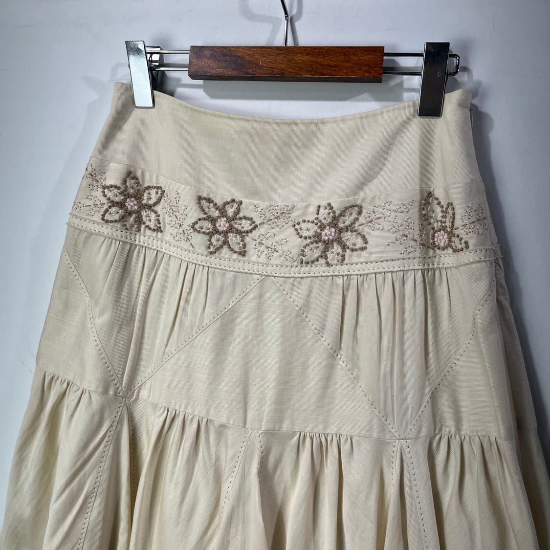 [FLAIP by joc] 모리걸 꽃자수 플레어 스커트 상품이미지2