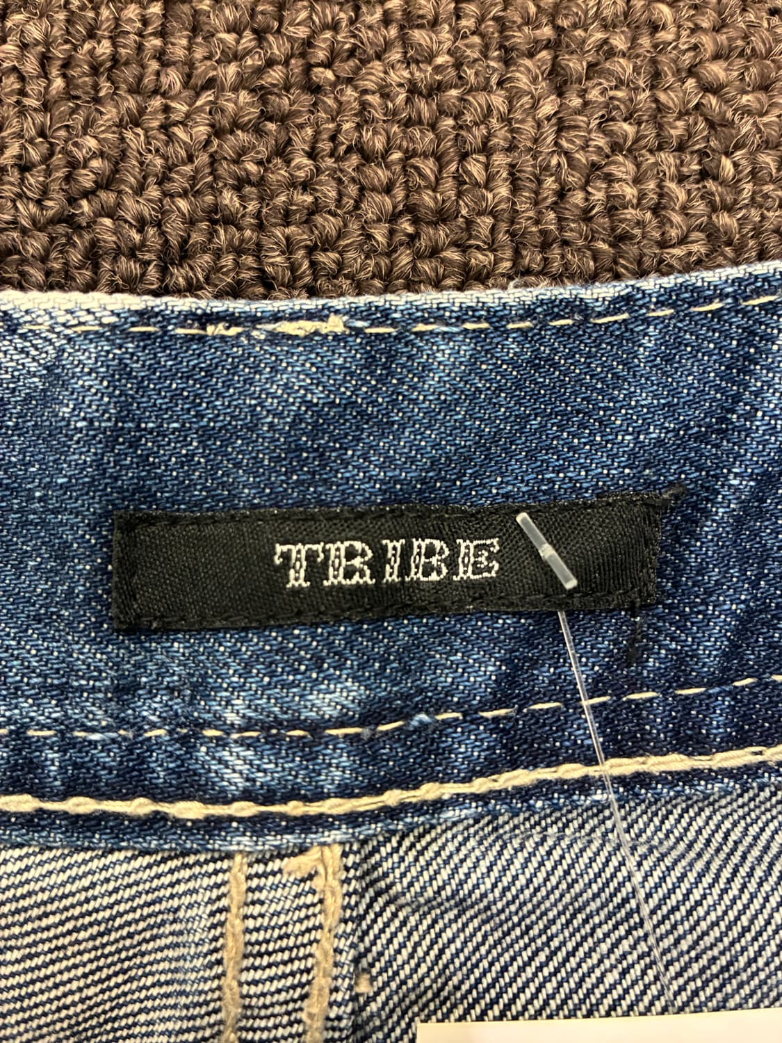S)Tribe 빈티지 여성 데미지 데님 쇼츠 상품이미지4