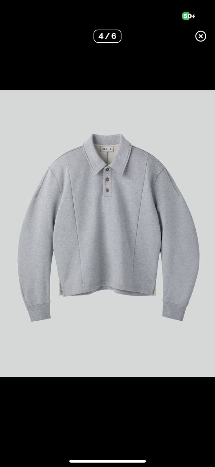 렉토 24fw 폴로 맨투맨 상품이미지2