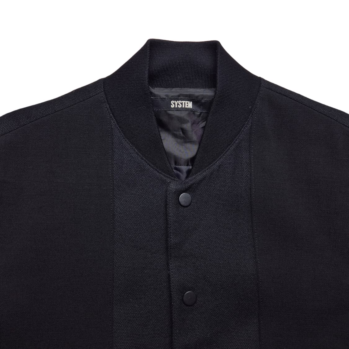 [S] 시스템 레더슬리브 바시티 자켓 상품이미지3