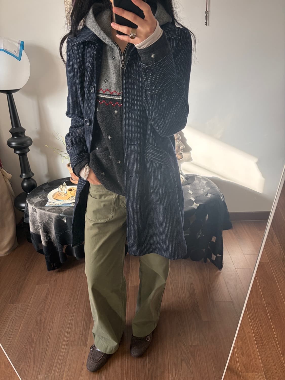 wool blended coat 상품이미지5