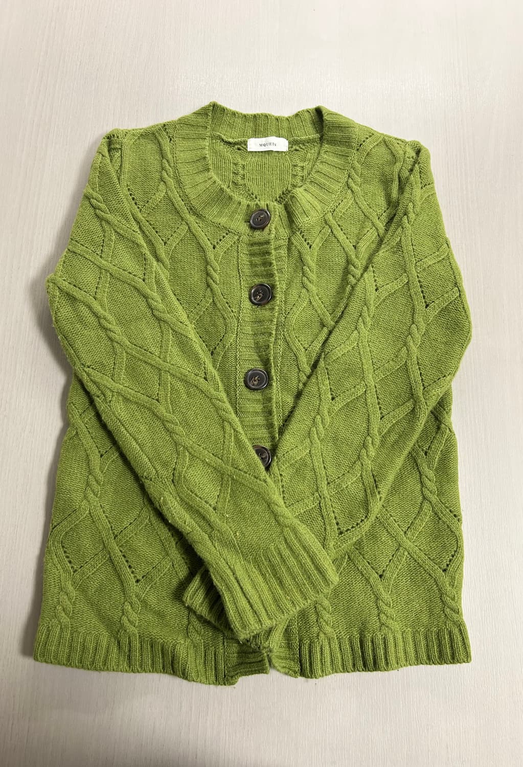 Vintage green cardigan 상품이미지1