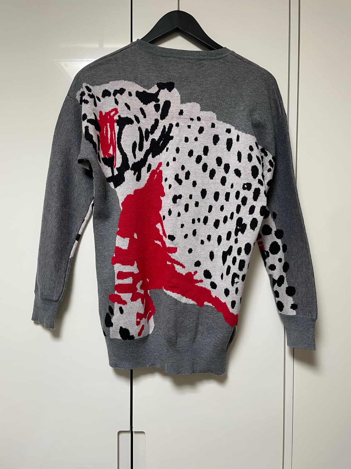 스투시 자가드 니트 M 상품이미지2