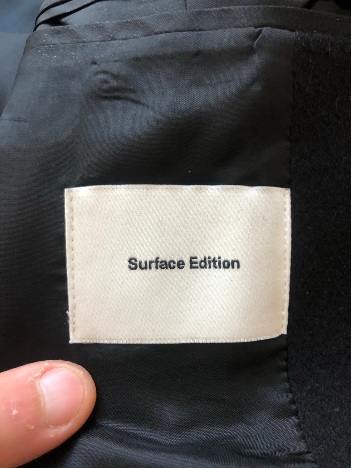 서피스 에디션 더블 브레스트 체스터 코트 XL 105 상품이미지7