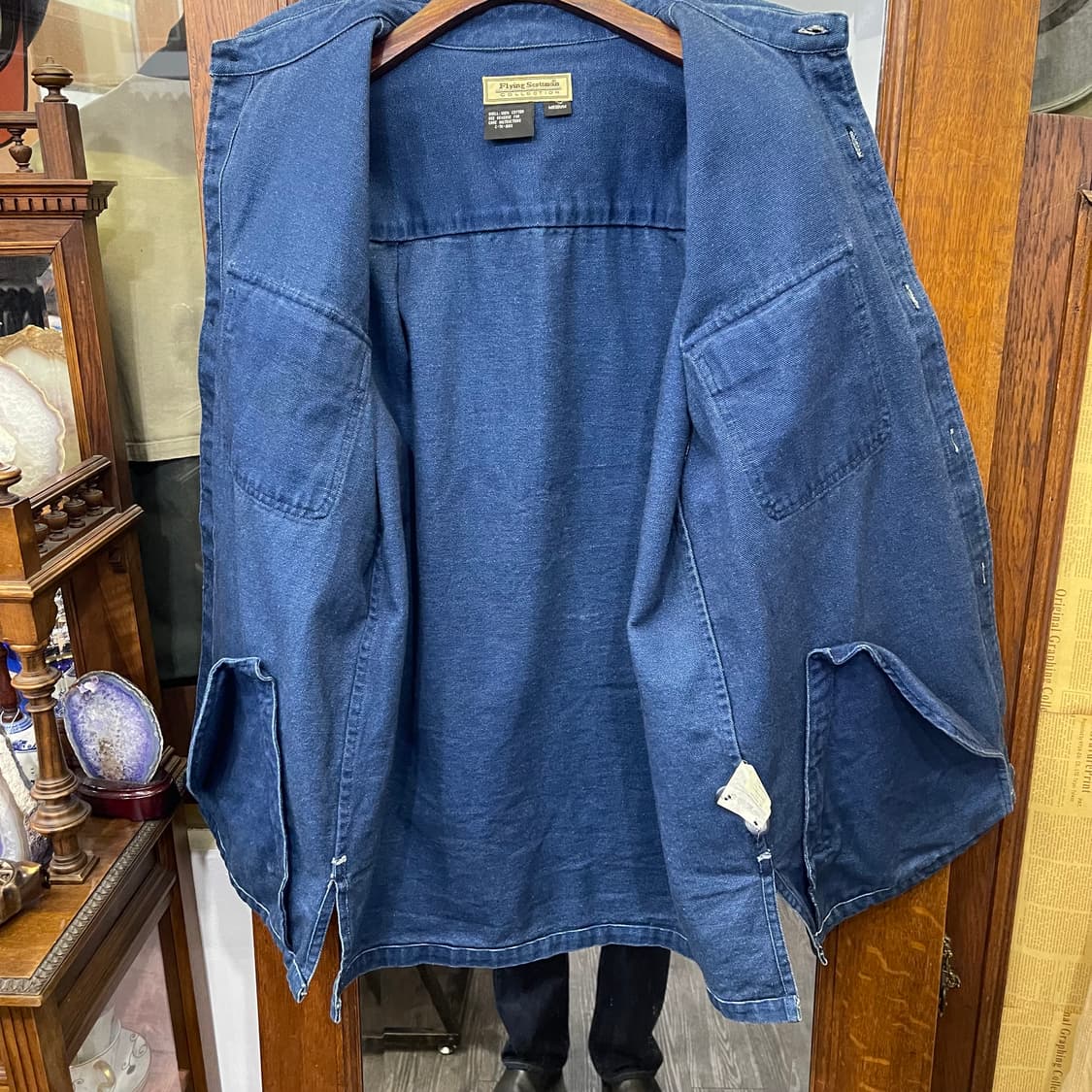 90's work shirt jacket 상품이미지6