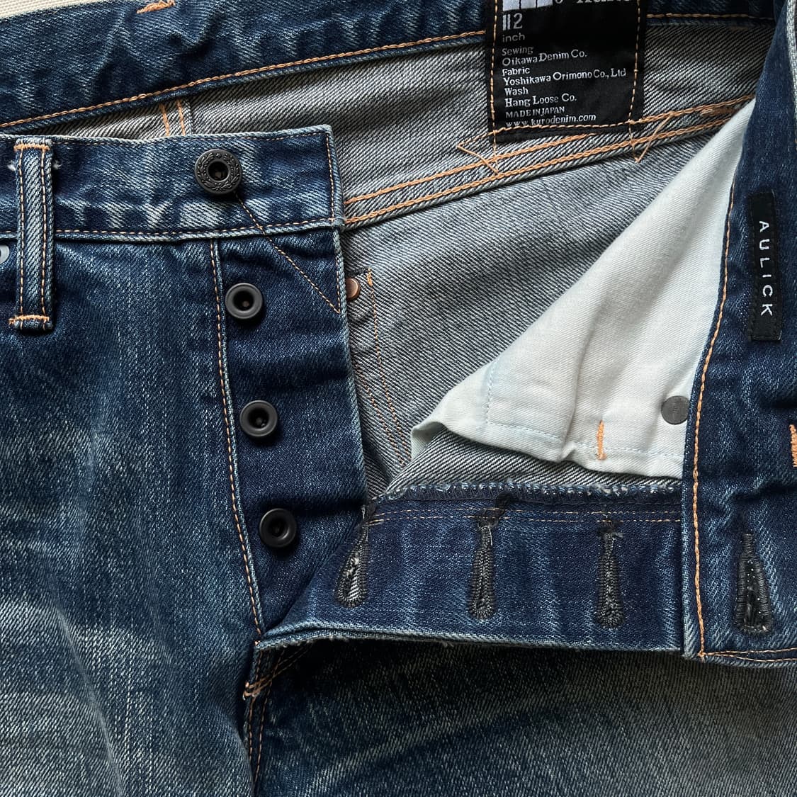Kuro aulick Denim pants (~31) 상품이미지4