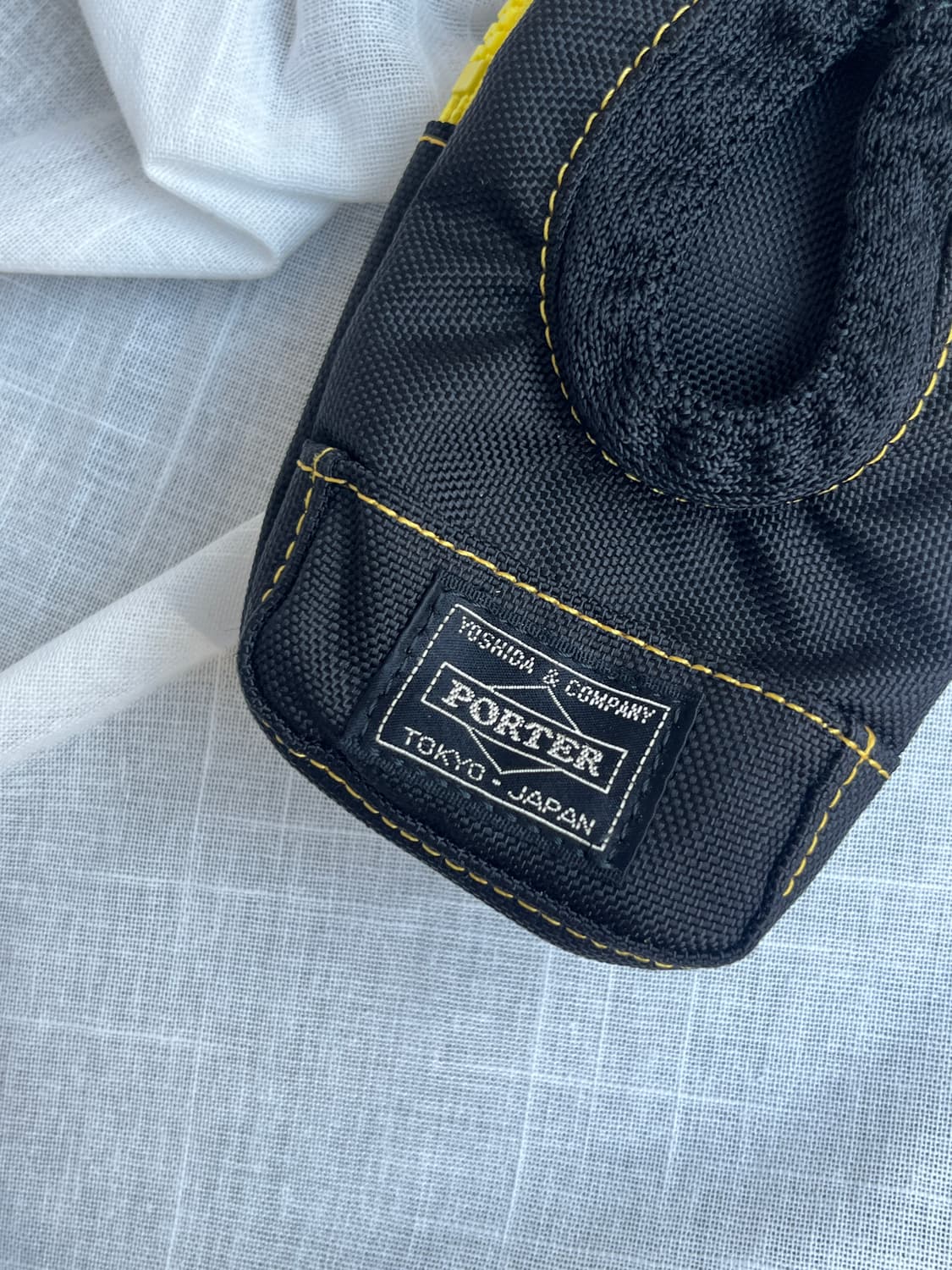 포터 옐로우 스티치 지갑 상품이미지2