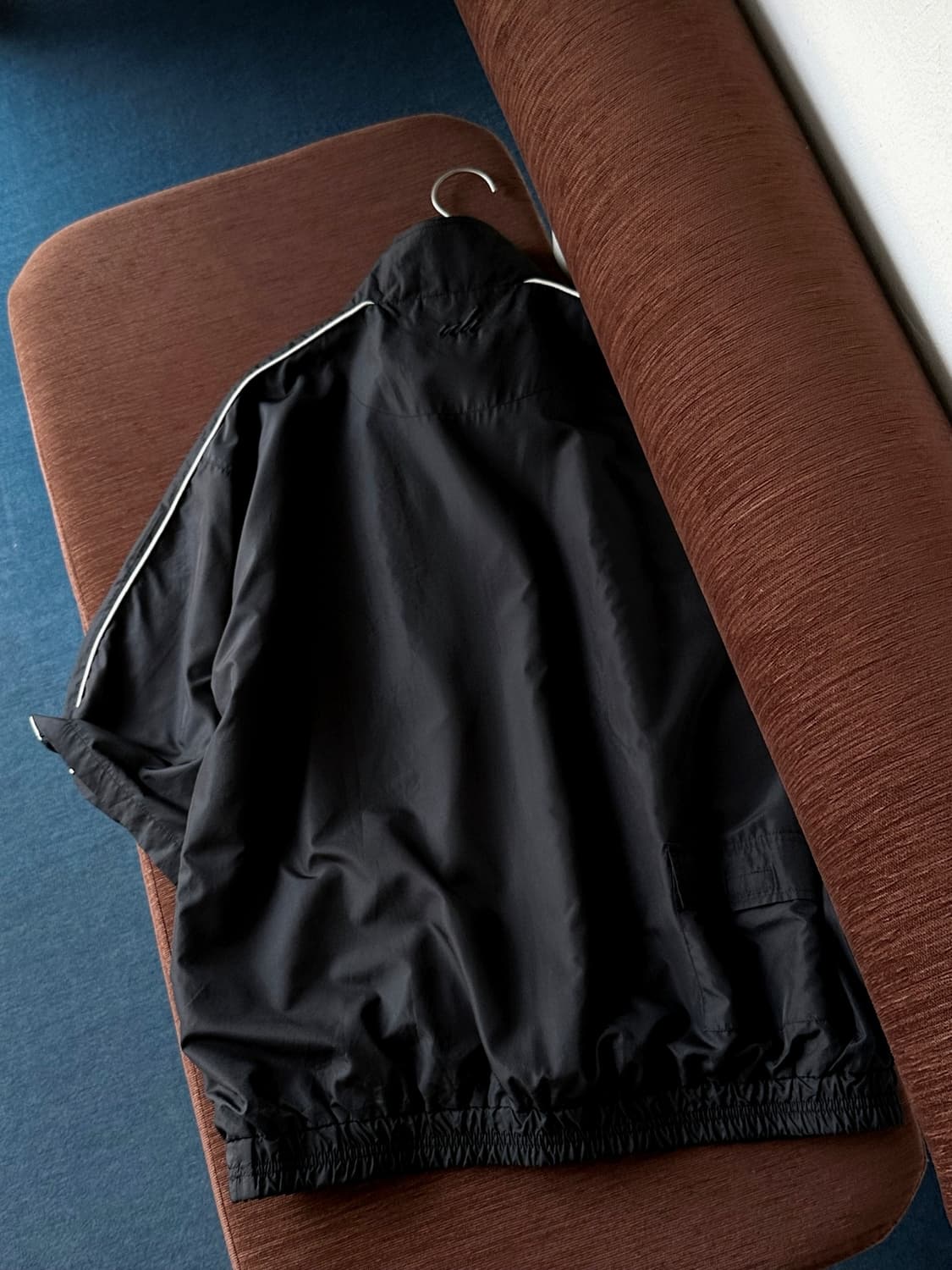 Washed poly 2way H/S warm up anorak 상품이미지6