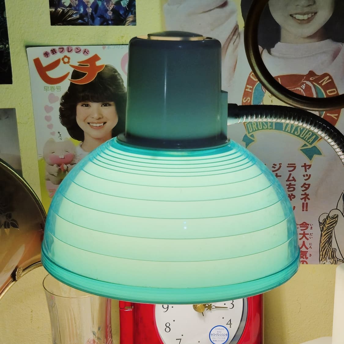 80s 레트로 샤프 민트 데스크 램프 상품이미지9