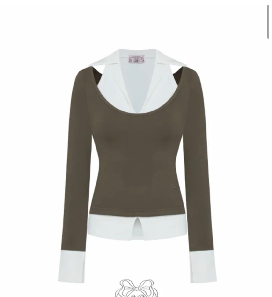 클라우드이모션 레이어드 콜라보레이션 탑 상품이미지1