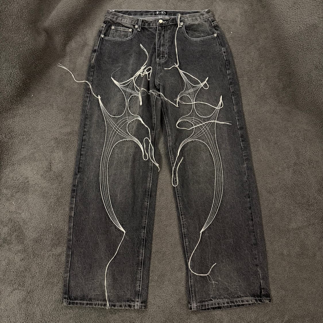 [정품/3] 떠그클럽 트라이벌 트리 데님 떠그 팬츠 상품이미지2