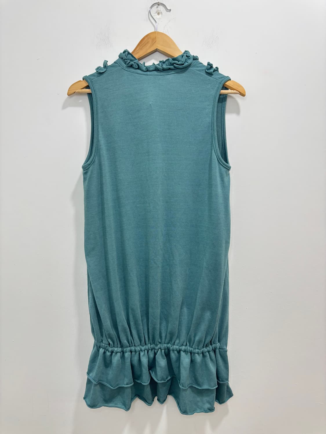 PQ 민트 프릴 레이어드 원피스 상품이미지8