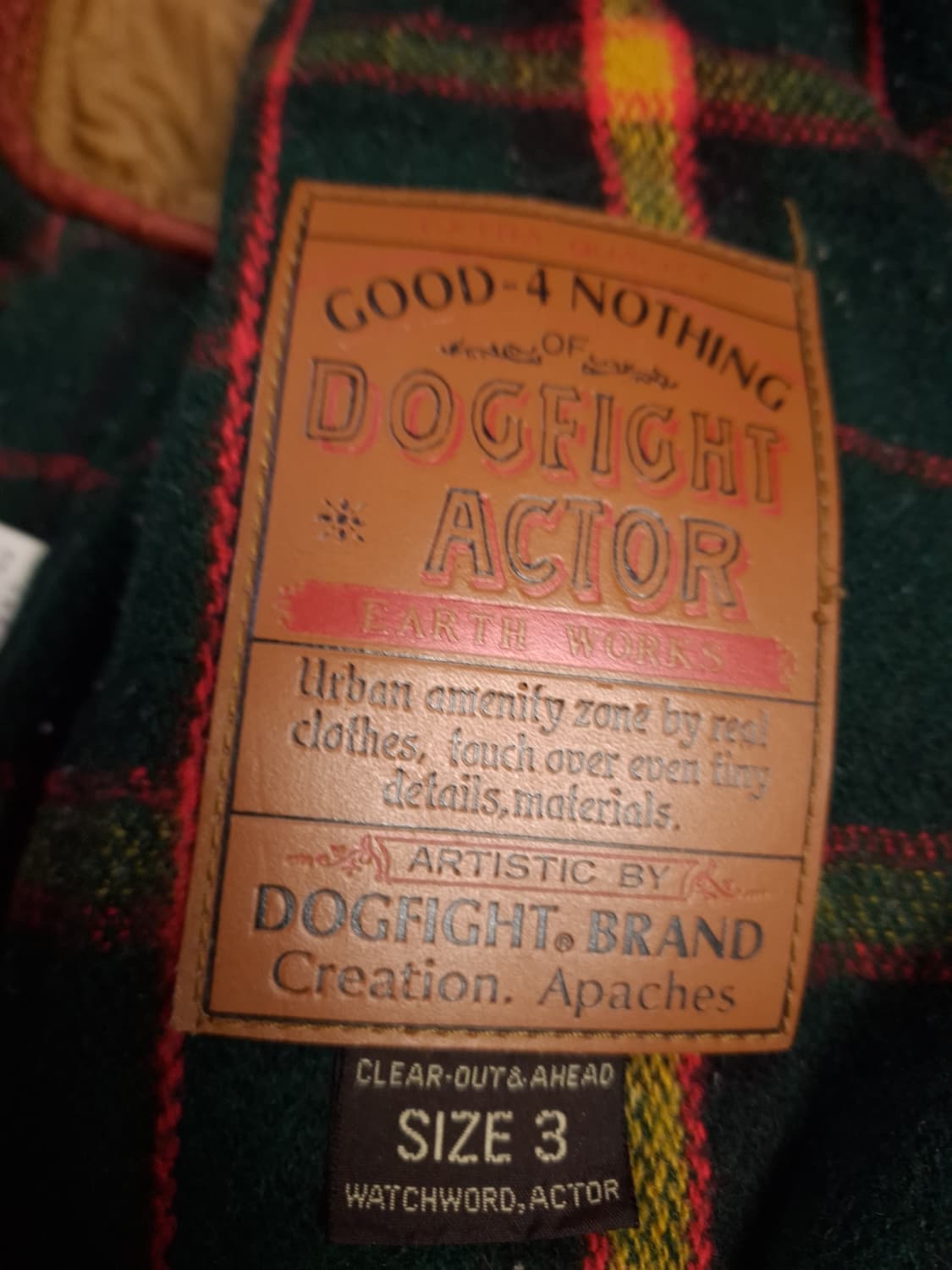 오리지날 90's 일본판 도그파이터 리얼 양털퍼 후드자켓 상품이미지4