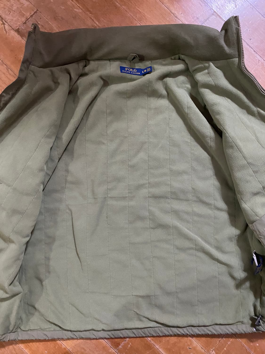 폴로 랄프로렌 남성 올리브 그린 자켓 L/G (105) 상품이미지4