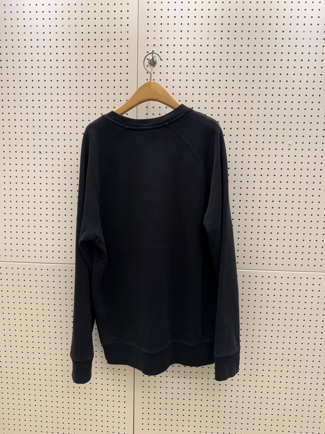 메종키츠네 폭스헤드 블랙 스웻 셔츠 U1309 상품이미지3