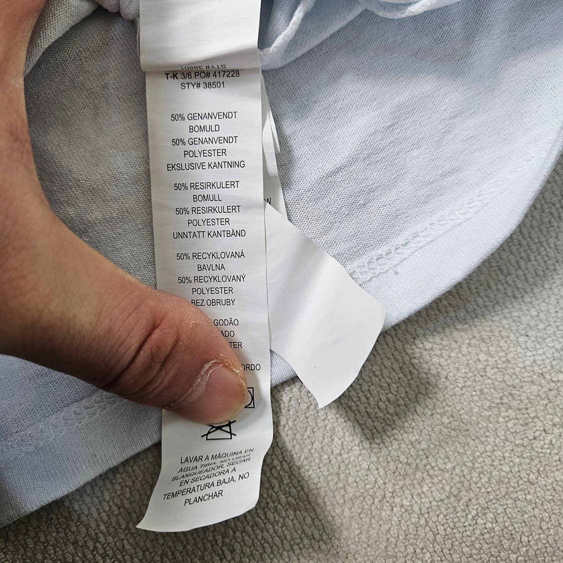 S 파타고니아 스몰로고 반팔 티셔츠 0305Y 상품이미지6