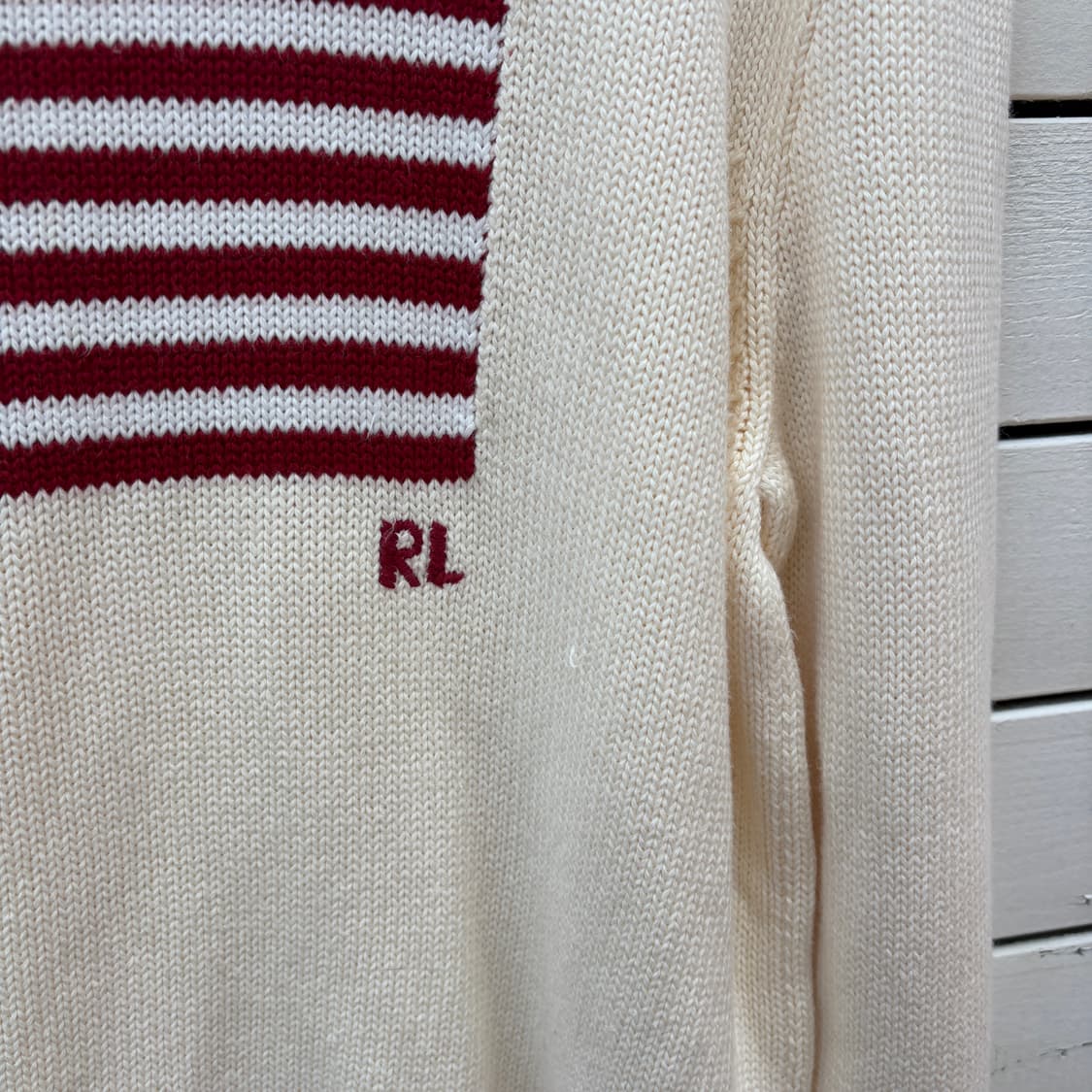 Polo 폴로 made in usa 성조기 니트 상품이미지4