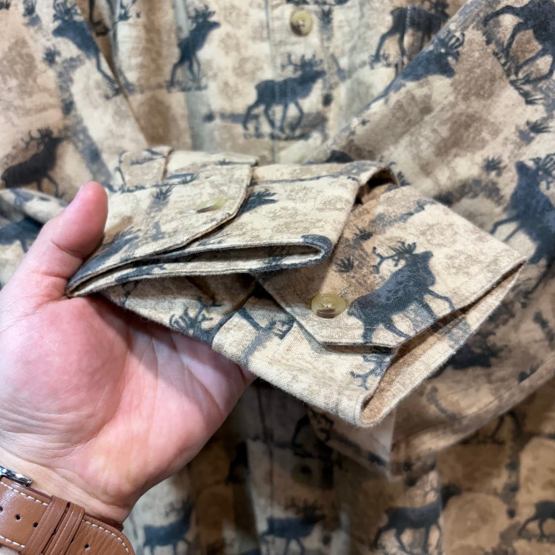 [XXL] WOOLRICH 울리치 빈티지 패턴 워크 셔츠 상품이미지2