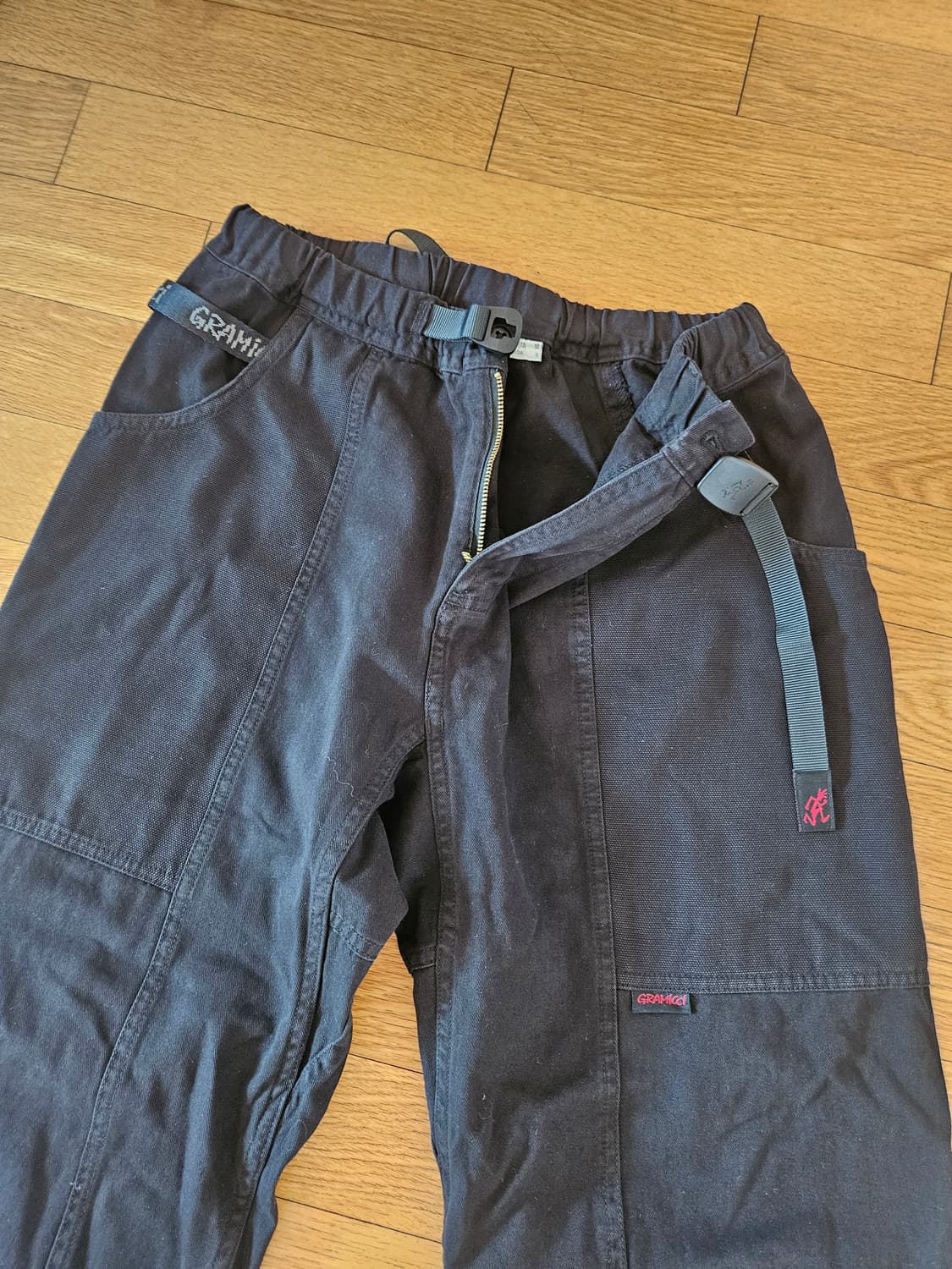 그라미치 블랙 asia m 가젯팬츠 아메카지 클라이밍 등산 일상 상품이미지1