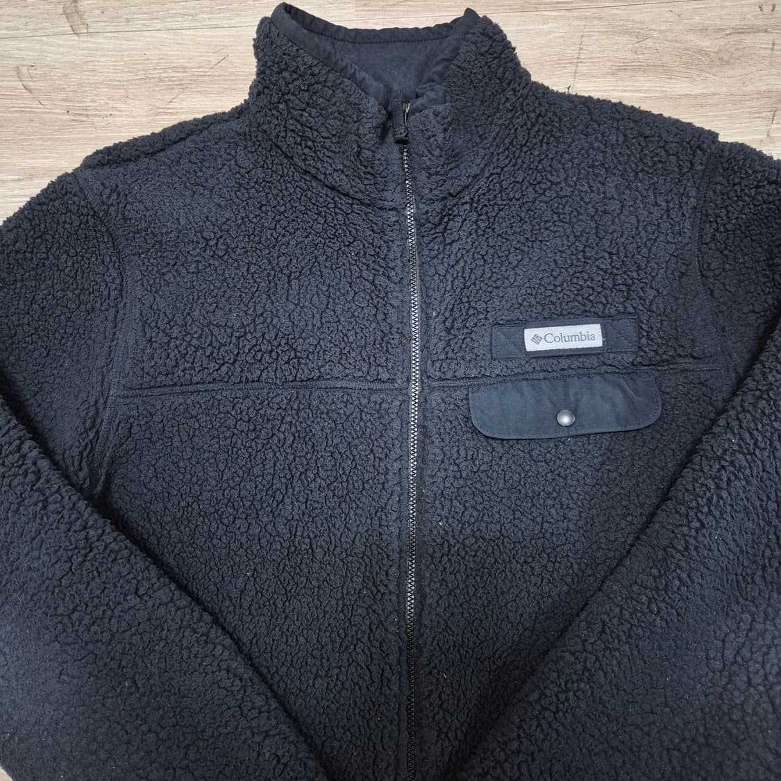 컬럼비아 남성 로고 후리스 자켓 상품이미지2