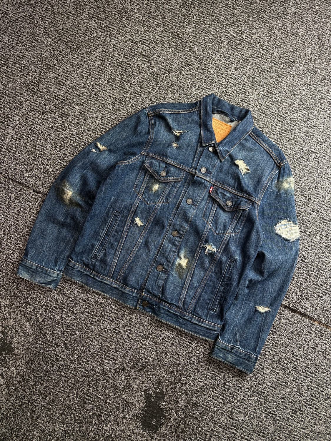 리바이스 디스트로이드 데님 트러커 자켓 3000 상품이미지1