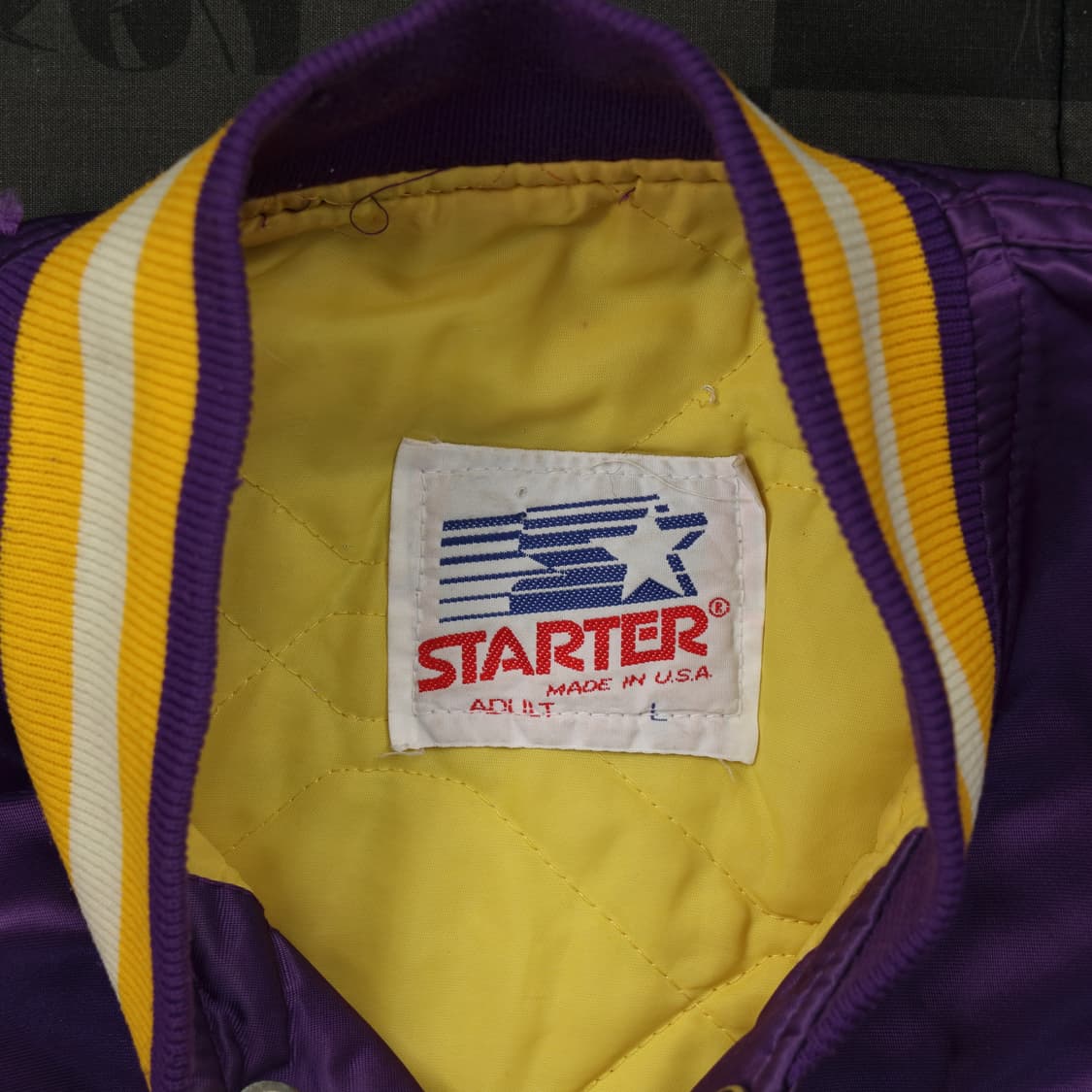 스타터 LSU TIGERS 베이스볼 바시티 자켓 상품이미지4