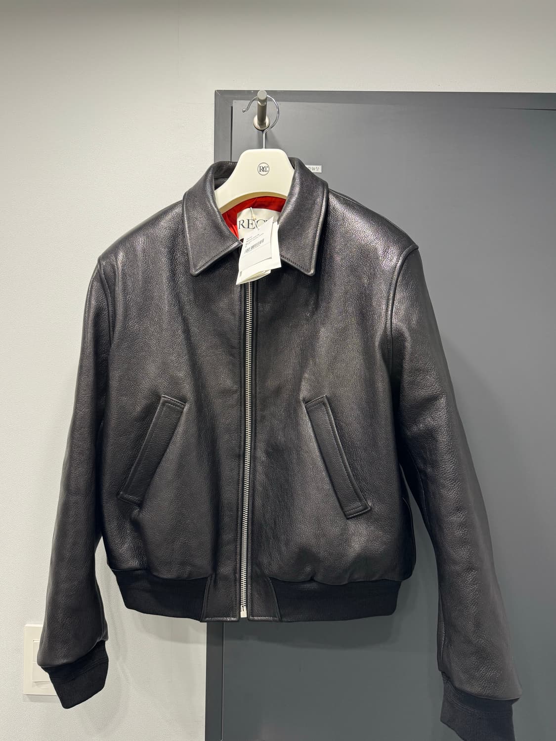 렉토 Recto 벤 고트 BEN GOAT LEATHER JUMPER(M) 상품이미지3