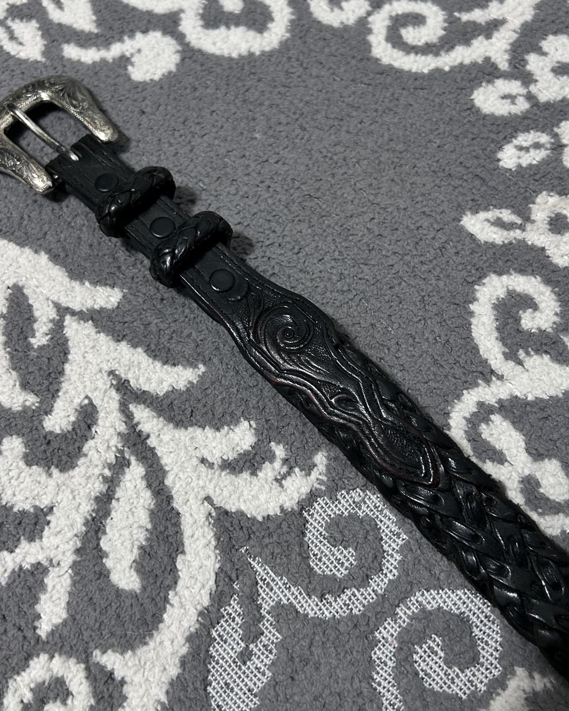 Nocona 웨스턴 툴 슬림 벨트 상품이미지3