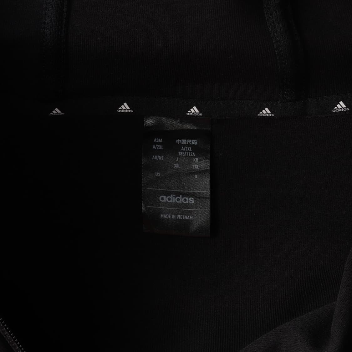 아디다스 빅로고 후드집업 2XL 상품이미지5