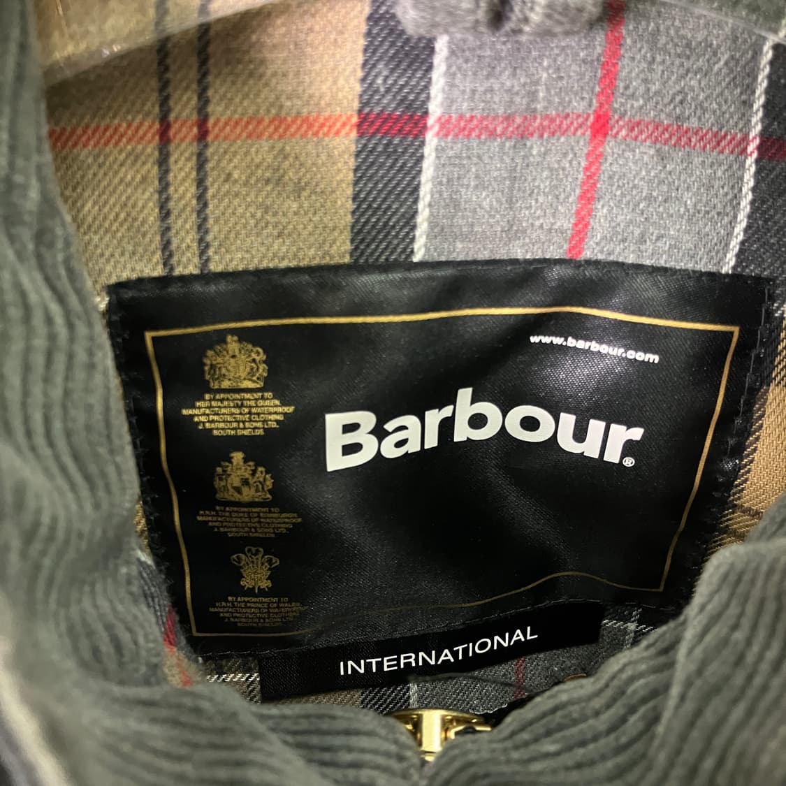 바버 인터내셔널 오리지널 블랙 왁스 자켓 34 상품이미지3