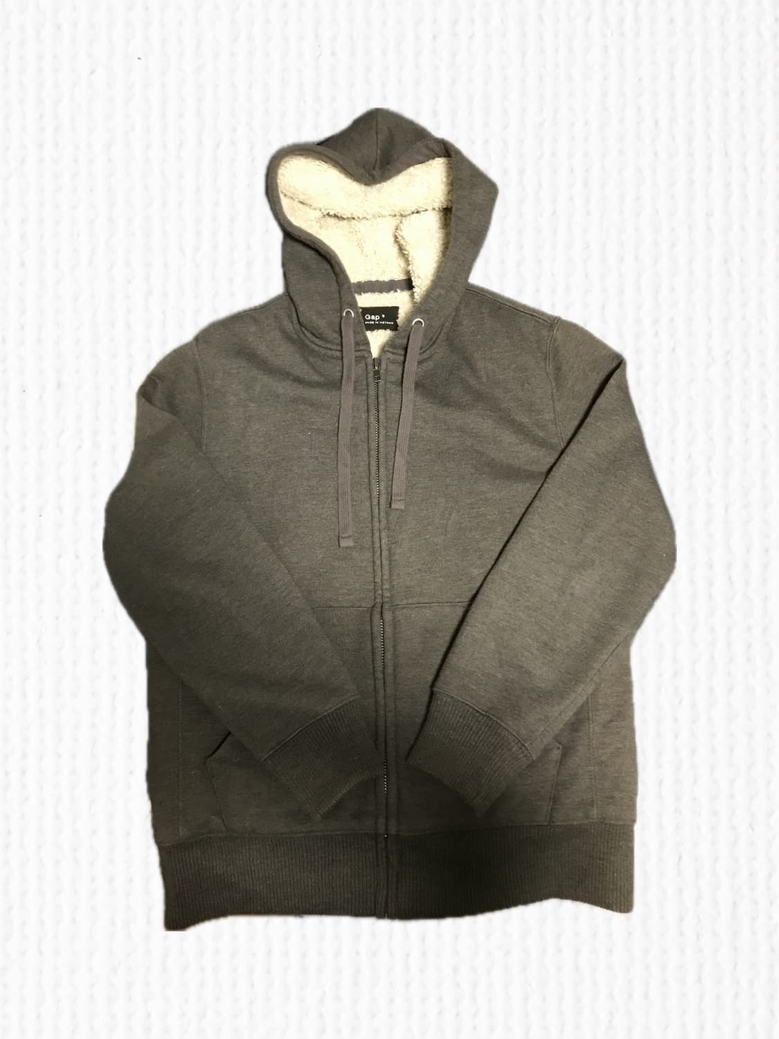 갭 털후드집업 상품이미지1