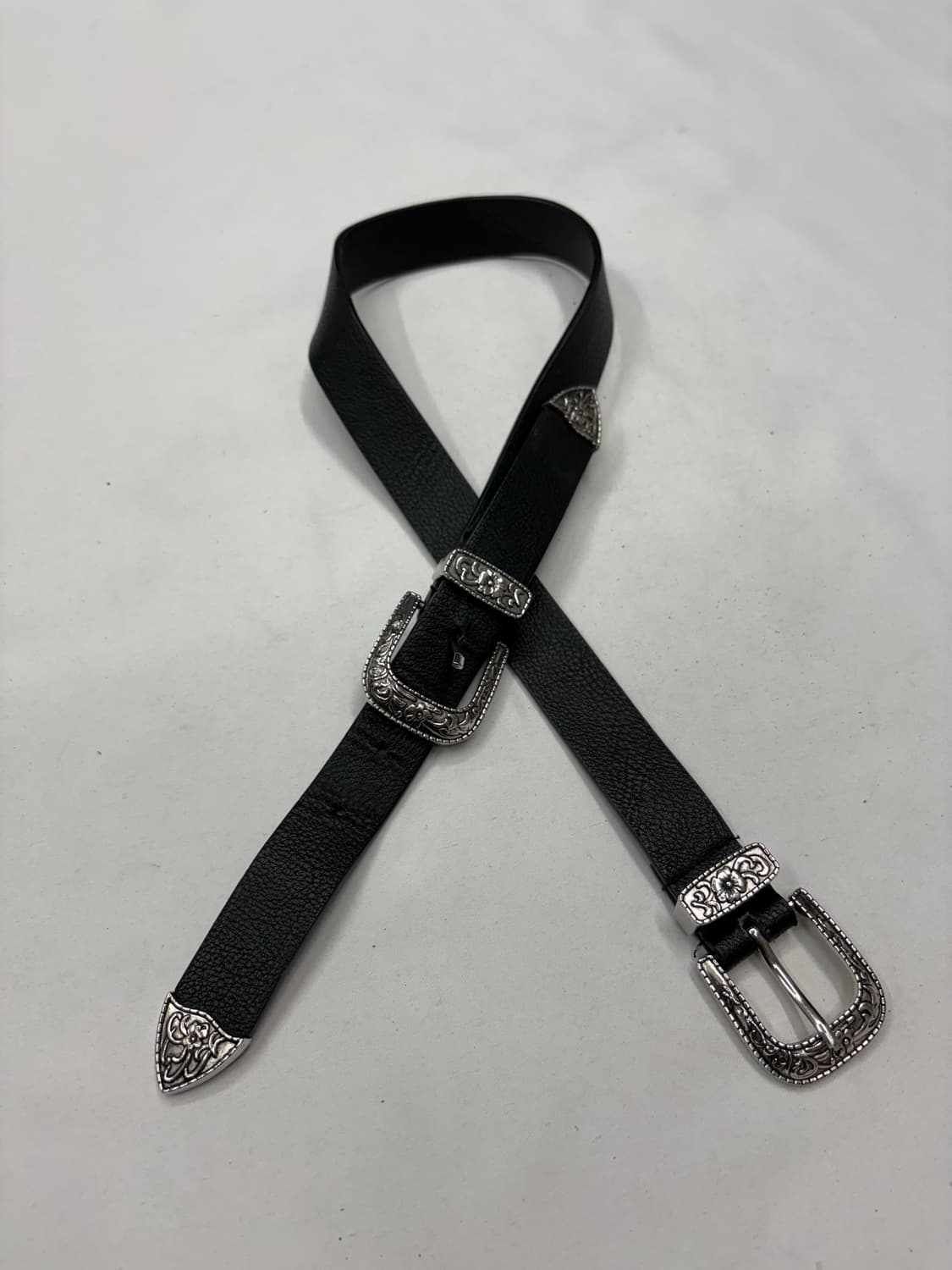 빈티지 웨스턴 버클 벨트 상품이미지2