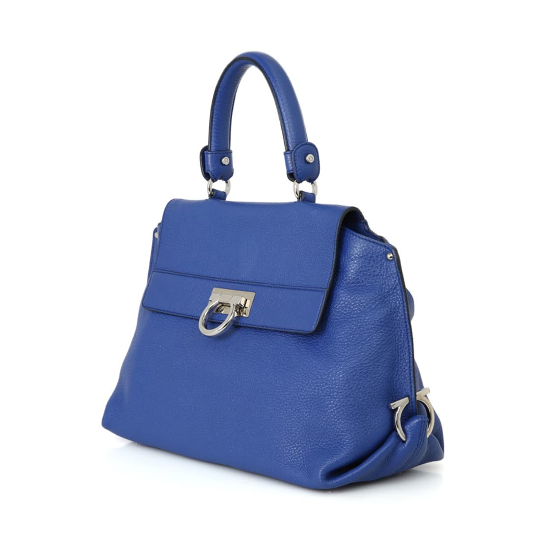 페라가모 소피아 토트백 블루 간치니 보스턴 21F896 상품이미지2