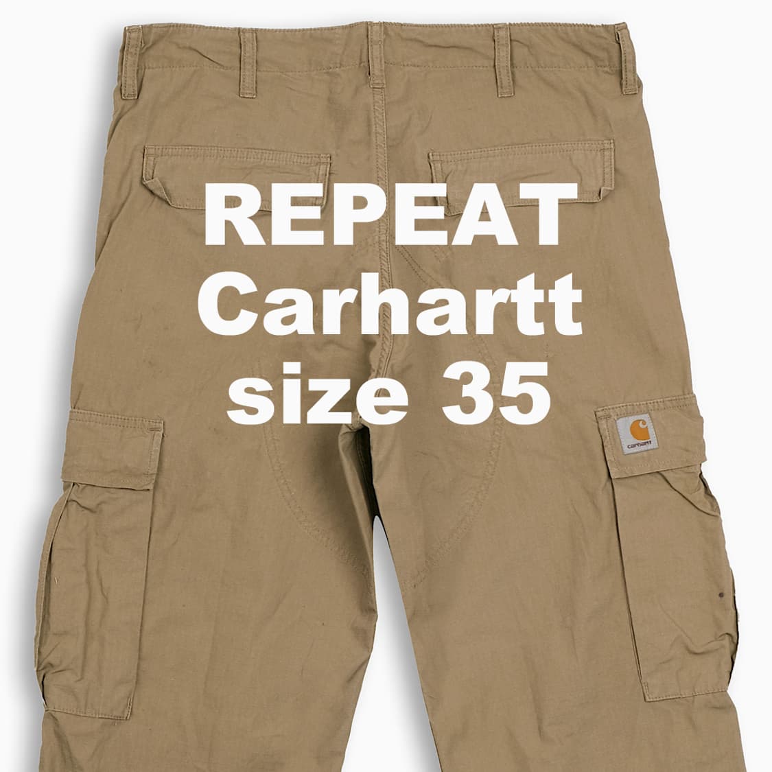 빈티지 칼하트 카고 워크 팬츠 35 인치 CH2003404 상품이미지1