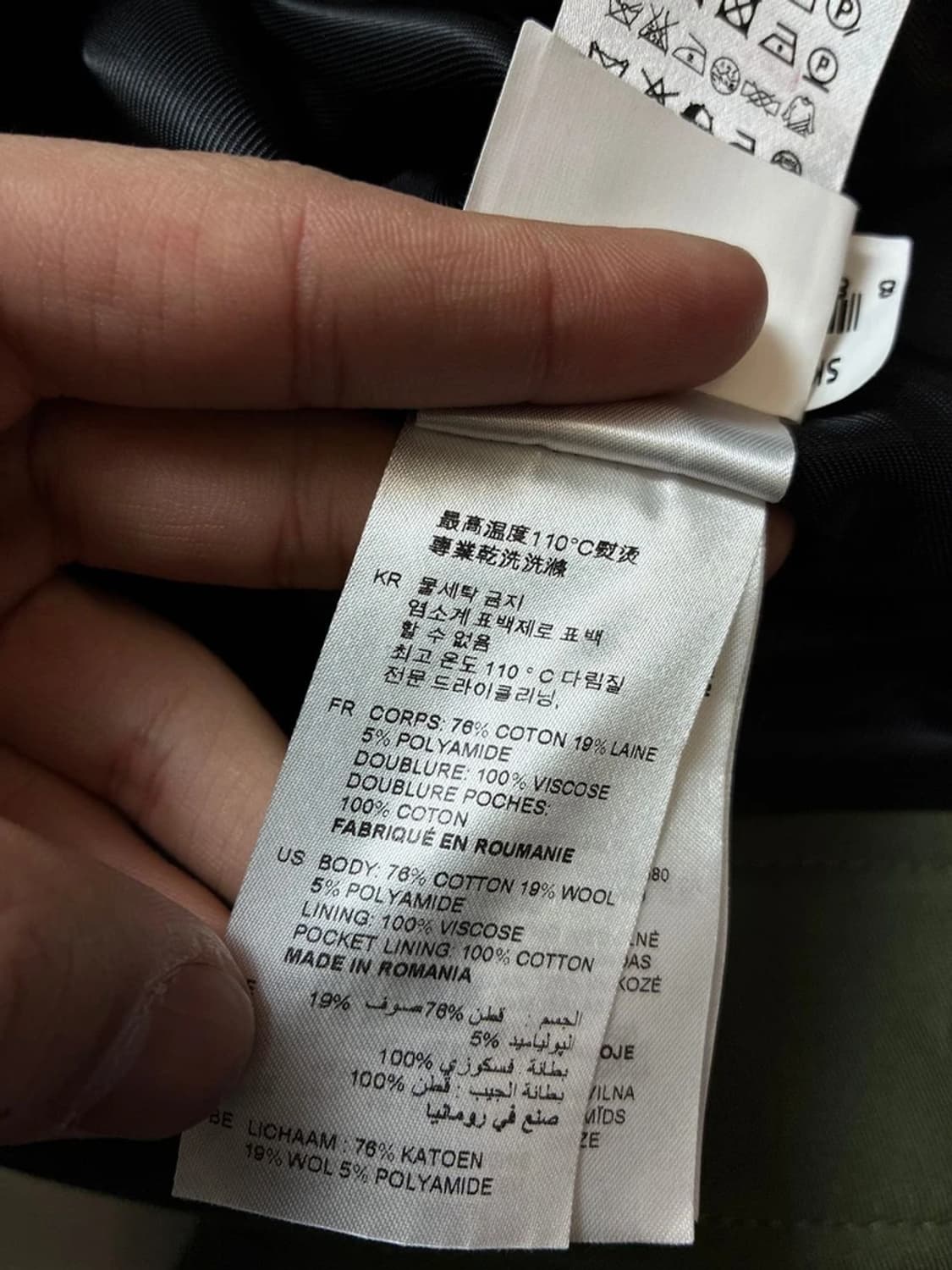 산드로 SANDRO 우먼스 코튼 혼방 크롭 자켓 PN8341 상품이미지9