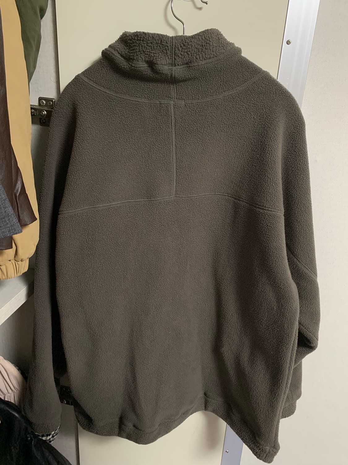 쉬이즈큐트 오버사이즈드 플리스 그레이 상품이미지3