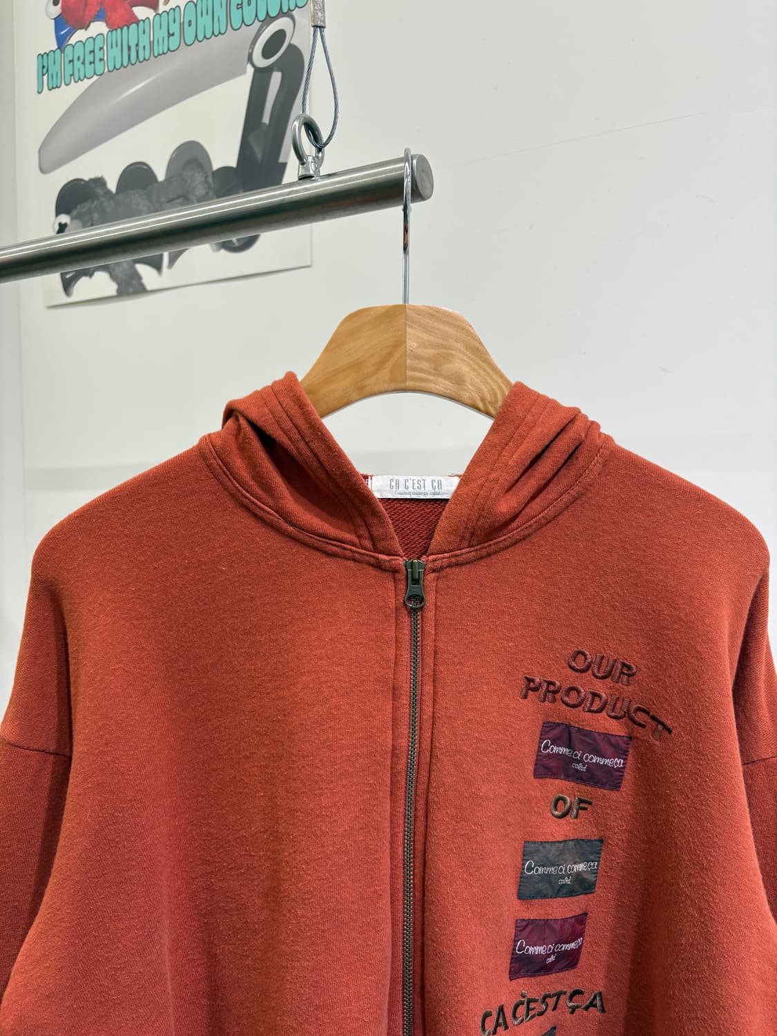 CA C'EST CA (Made in Japan) 후드집업 상품이미지2