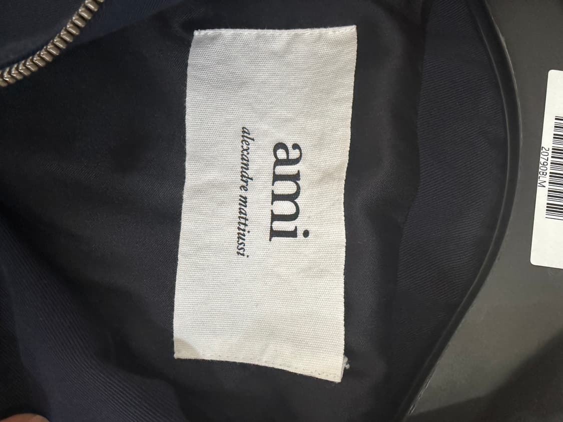 아미 스몰 하트 로고 블루종 M 상품이미지2